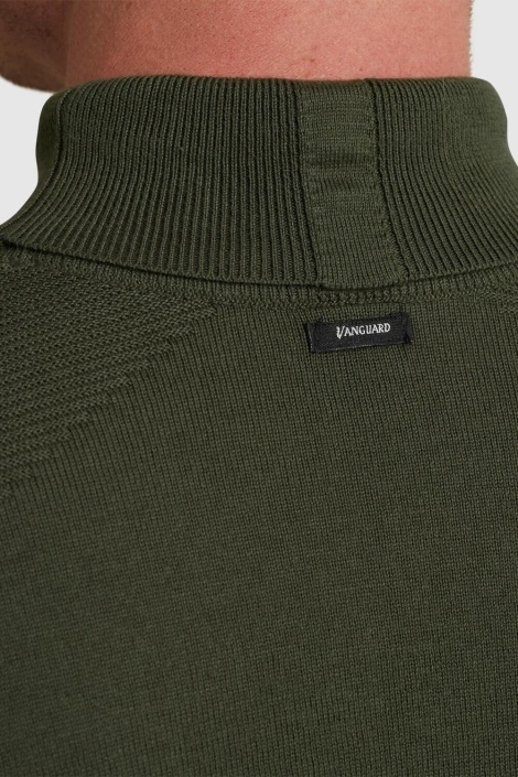 Vanguard roll neck pima cotton